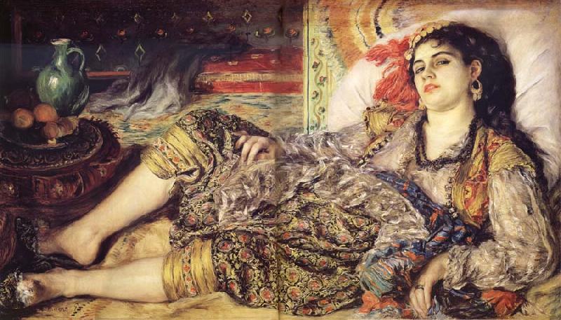 Pierre-Auguste Renoir Odalisque China oil painting art